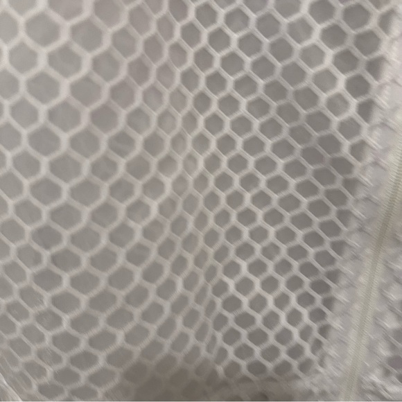 IVY PARK White Honeycomb with High Collar and Drawstring Waist Long - Picture 3 of 5